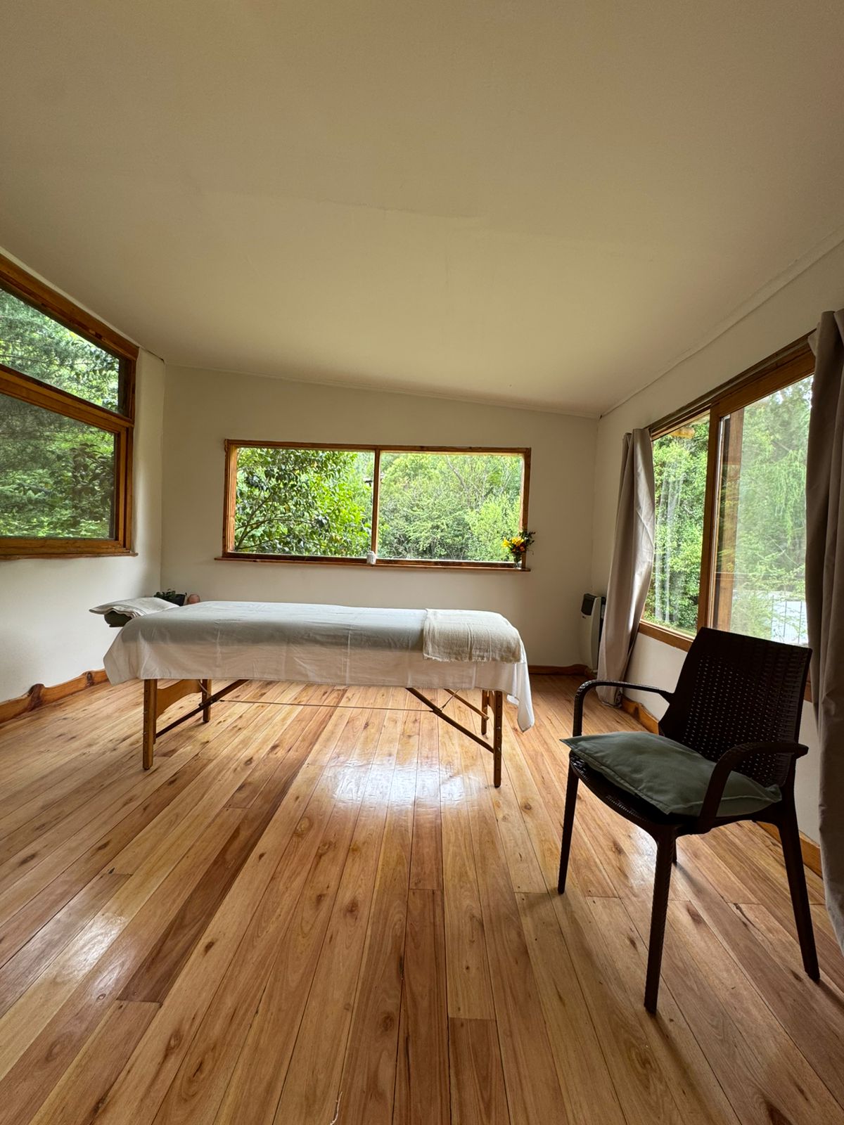 Templo con luz natural